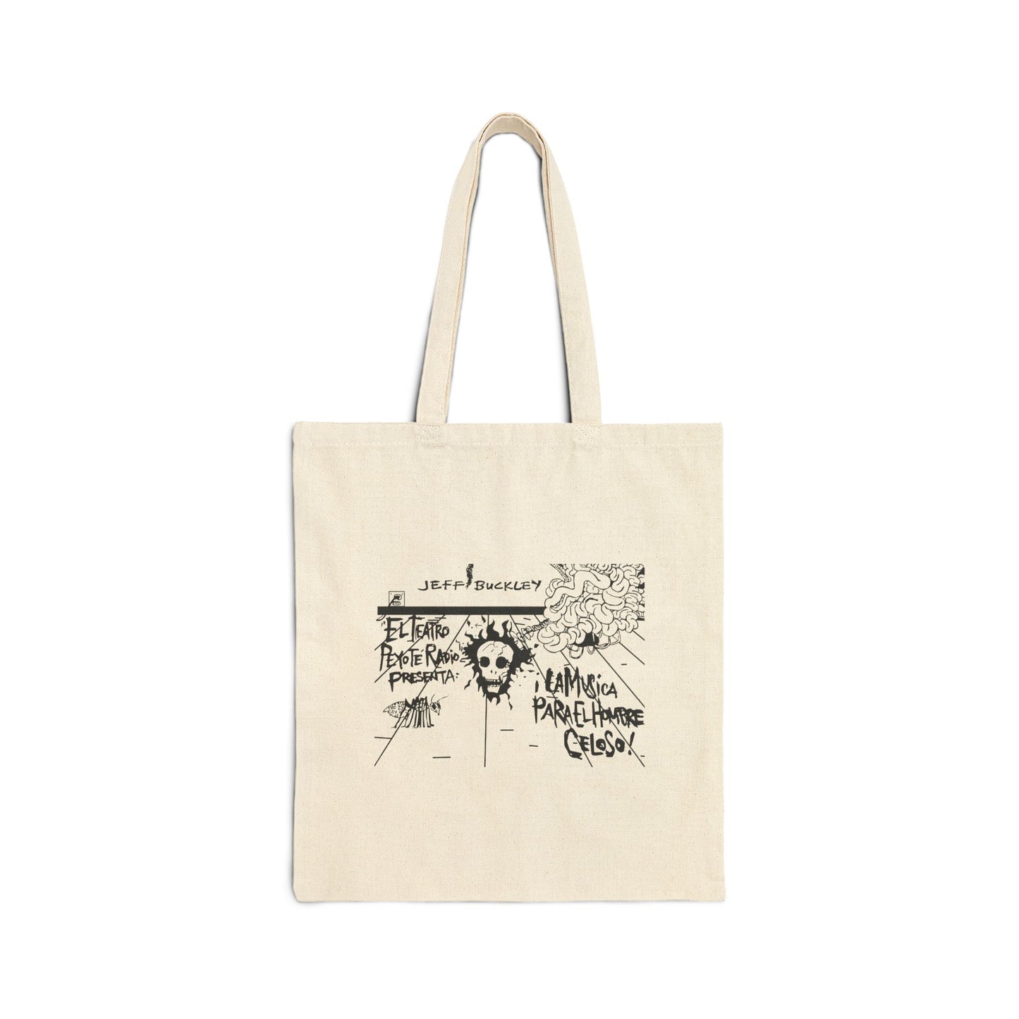 Jeff Buckley Original Art Work Grunge Music Eco Cotton White Canvas Tote Bag - Legacy In Design