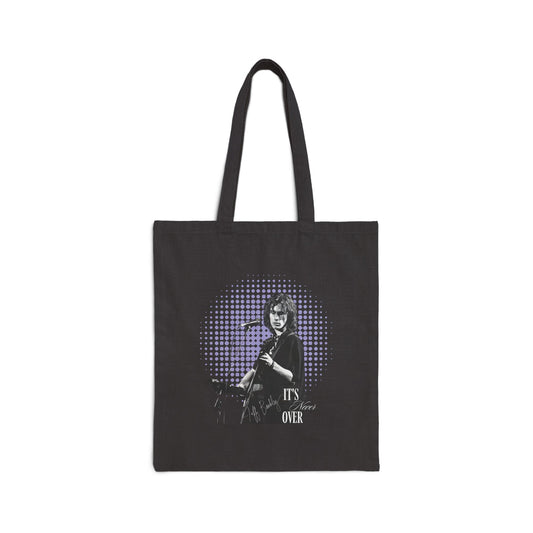 Jeff Buckley It's Never Over Music Tribute Eco Cotton Canvas Tote Bag - Legacy In Design
