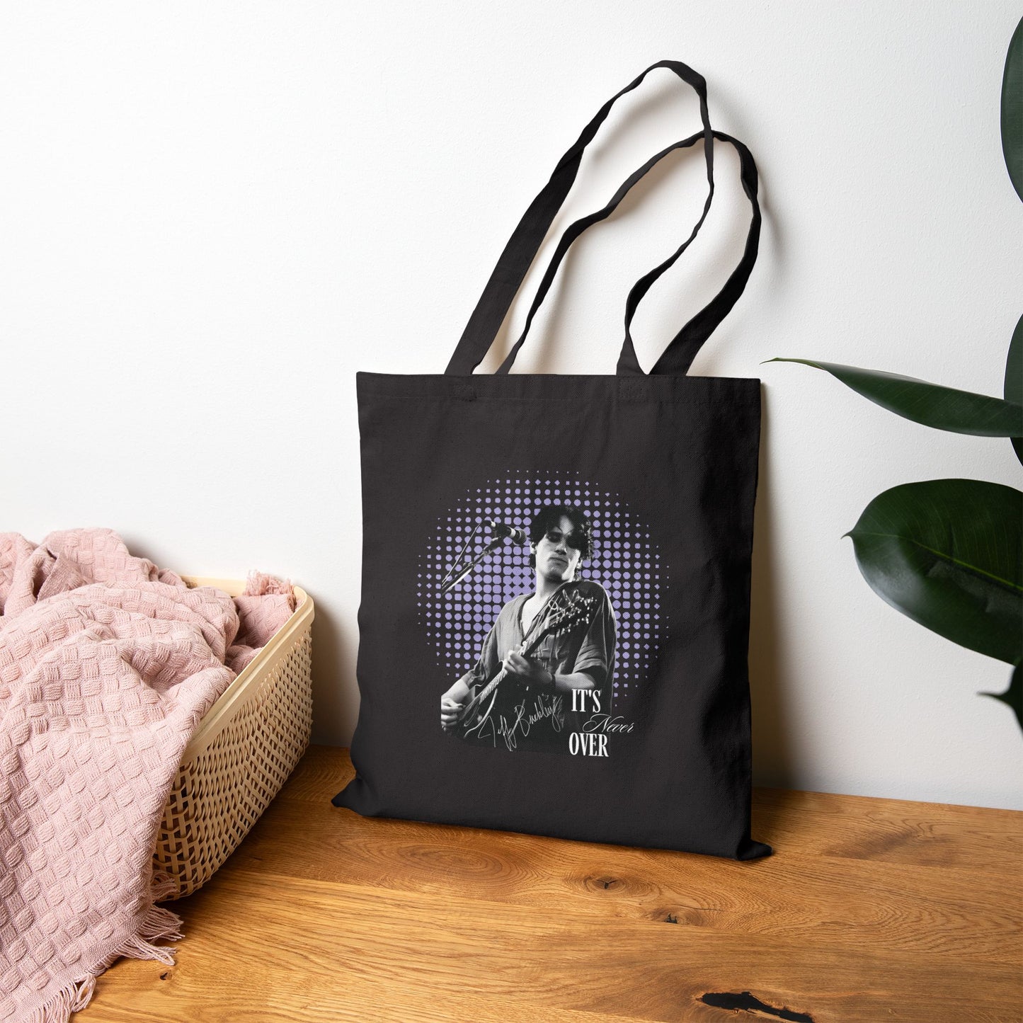 Jeff Buckley Grace Tribute Vintage Music Eco Cotton Tote Bag - Legacy In Design