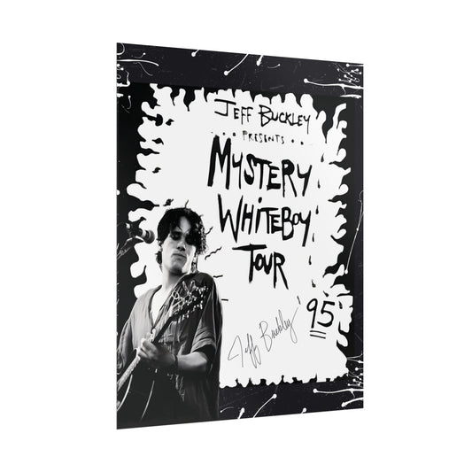 Jeff Buckley Music Art Print Vintage Poster - A Tribute in Art (A3/A4 Sizes)