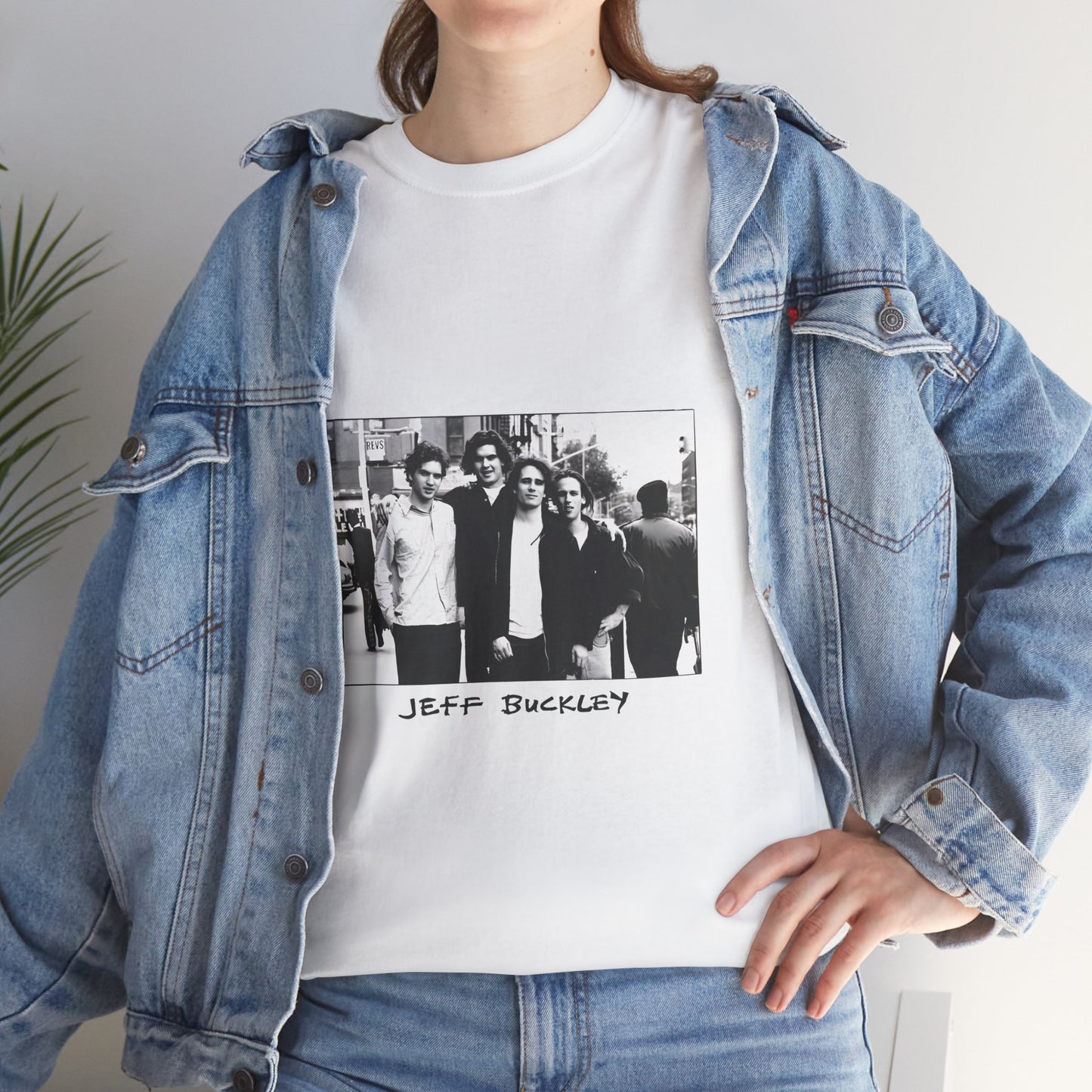 Jeff Buckley Tribute T-Shirt 90s Band Alternative Vintage Music Unisex Heavy Cotton Tee