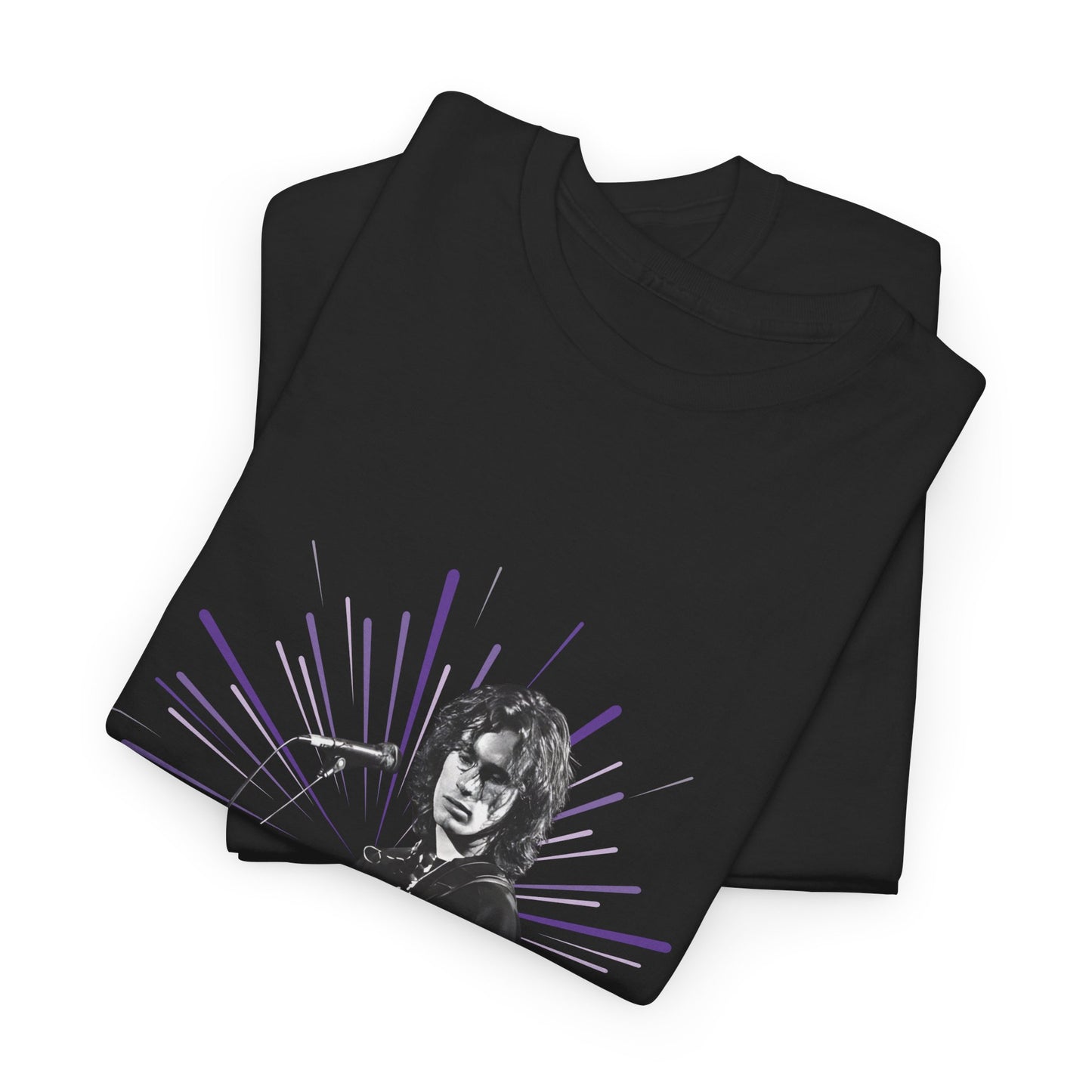 Jeff Buckley Inspired Legacy T-Shirt Satisfied Mind Vintage Music Unisex Heavy Cotton Tee