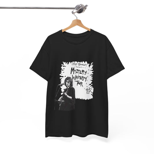 Jeff Buckley Legacy T-Shirt Mystery Whiteboy Tour '95 Vintage Music Unisex Heavy Cotton Tee