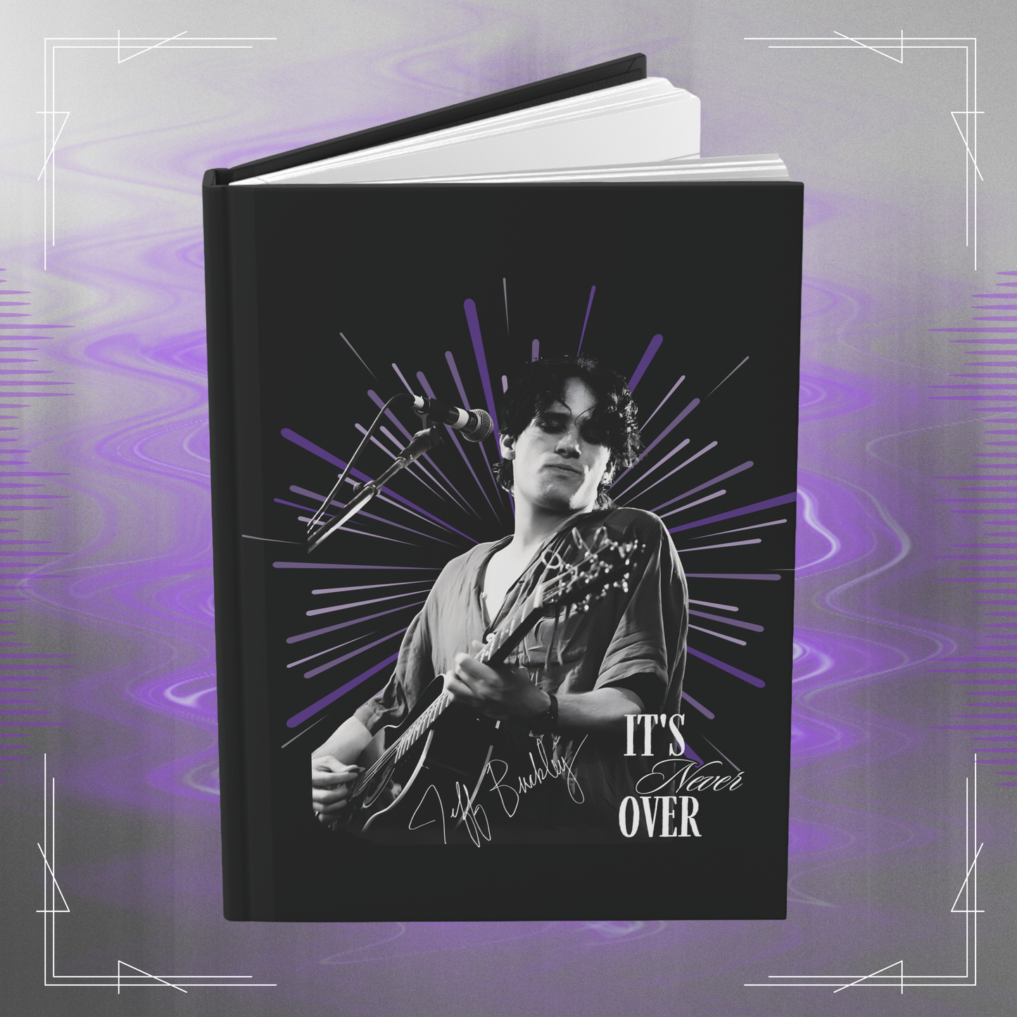 Jeff Buckley Tribute Mojo Pin Music Hardcover Journal