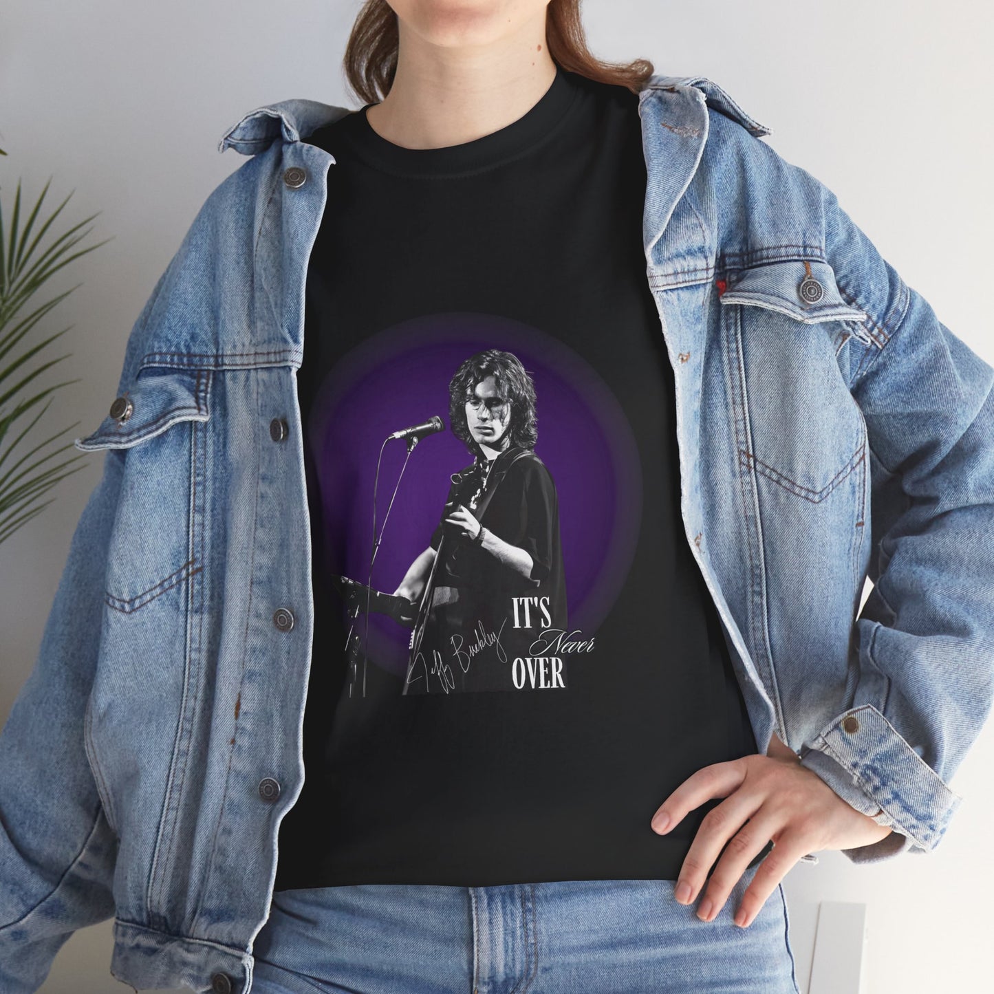 Jeff Buckley Inspired Legacy T-Shirt Grace Vintage Music Unisex Heavy Cotton Tee