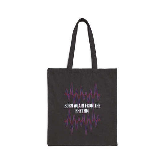 Jeff Buckley Tribute Born Again Vintage Music Lyric Eco Cotton Canvas Tote Bag - Legacy In Design