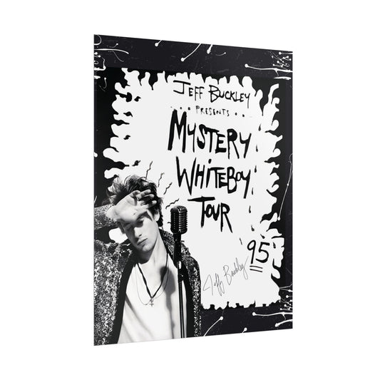 Jeff Buckley Legacy Tour '95 Art Print Vintage Music Poster - A Tribute in Art (A3/A4 Sizes)