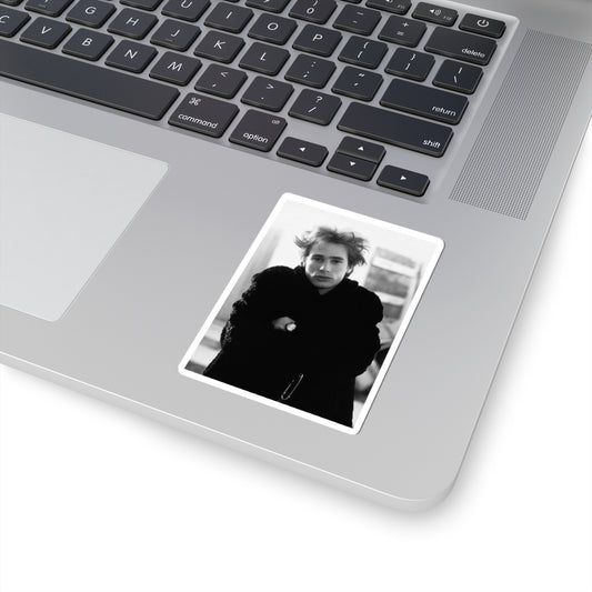 Jeff Buckley Tribute Black & White Retro Sticker
