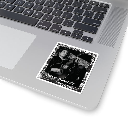 Jeff Buckley Tribute Indie Art Vinyl Sticker