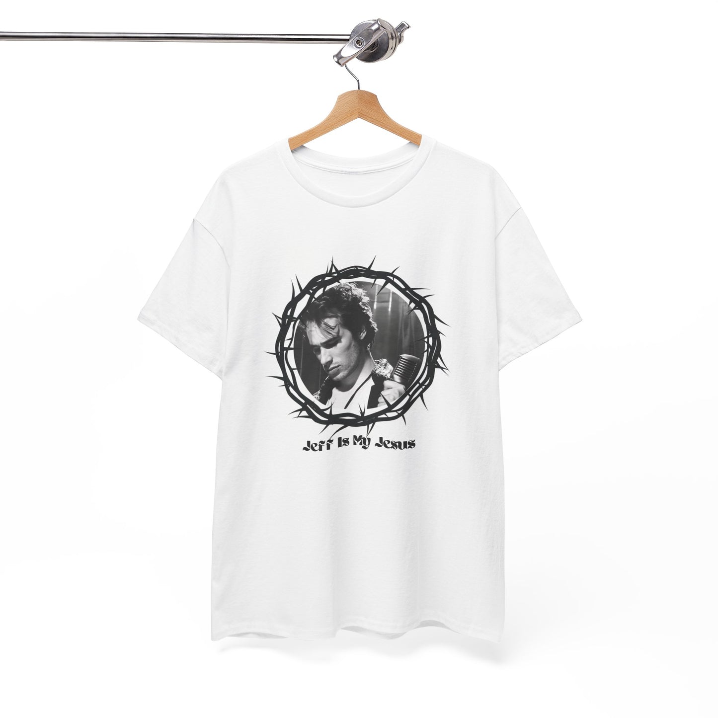 Jeff Is My Jesus Unisex Music Lover White T-Shirt