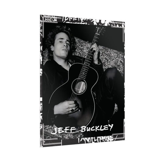 Jeff Buckley Music Legacy Art Print Vintage Poster - A Tribute in Art (A3/A4 Sizes)