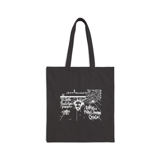 Jeff Buckley Original Art Work Grunge Aesthetic Eco Cotton Canvas Tote Bag - Legacy In Design