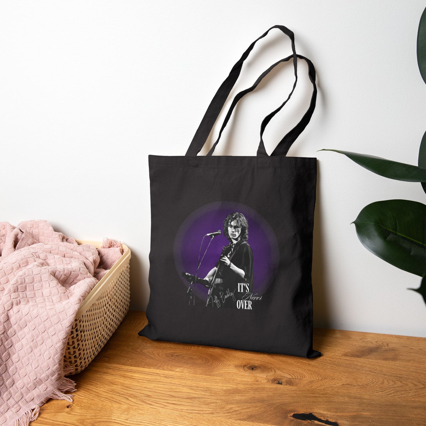 Jeff Buckley Tribute Indie Rock Music Eco Cotton Canvas Tote Bag - Legacy In Design