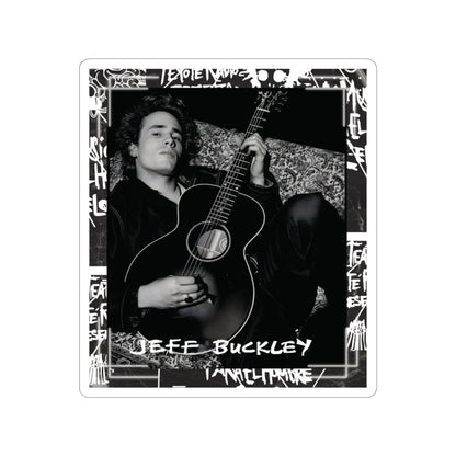 Jeff Buckley Tribute Indie Art Vinyl Sticker
