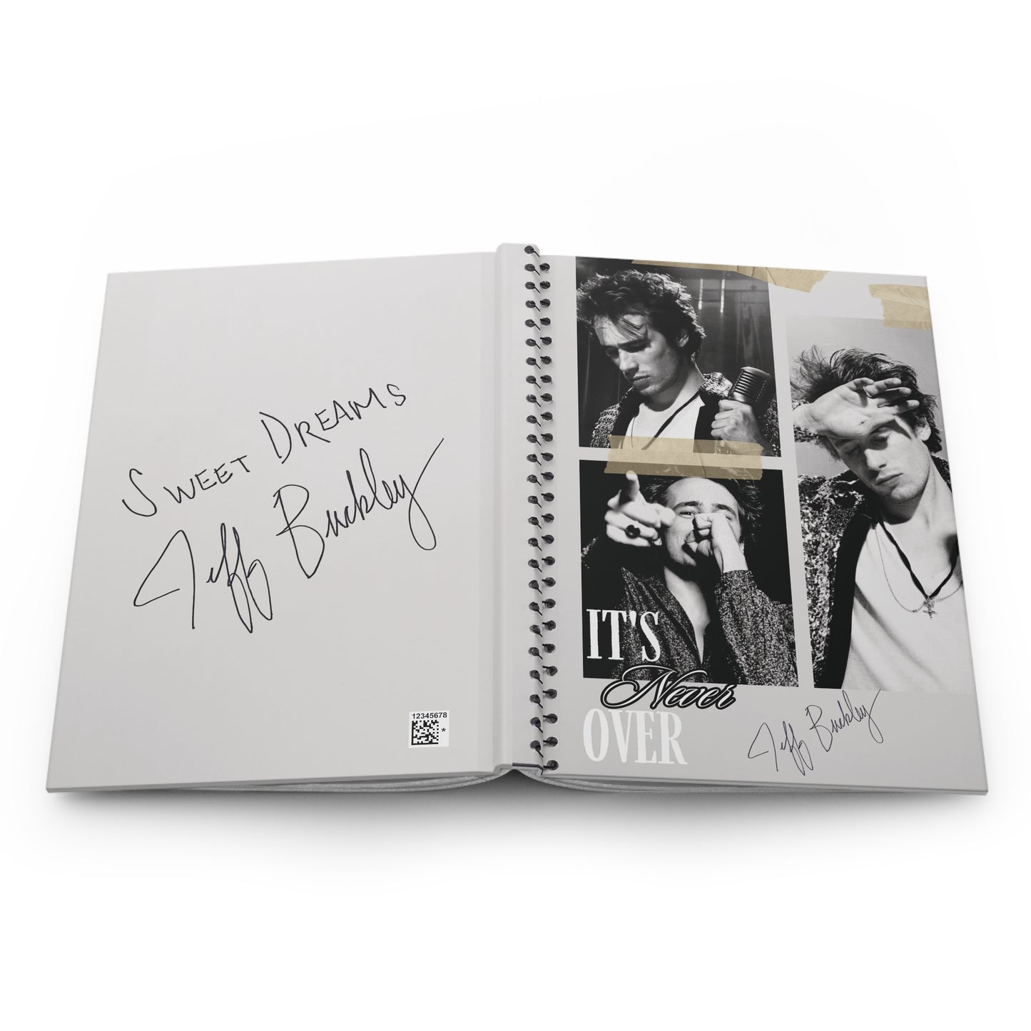 Jeff Buckley Grace Legacy Artist HardCover Journal