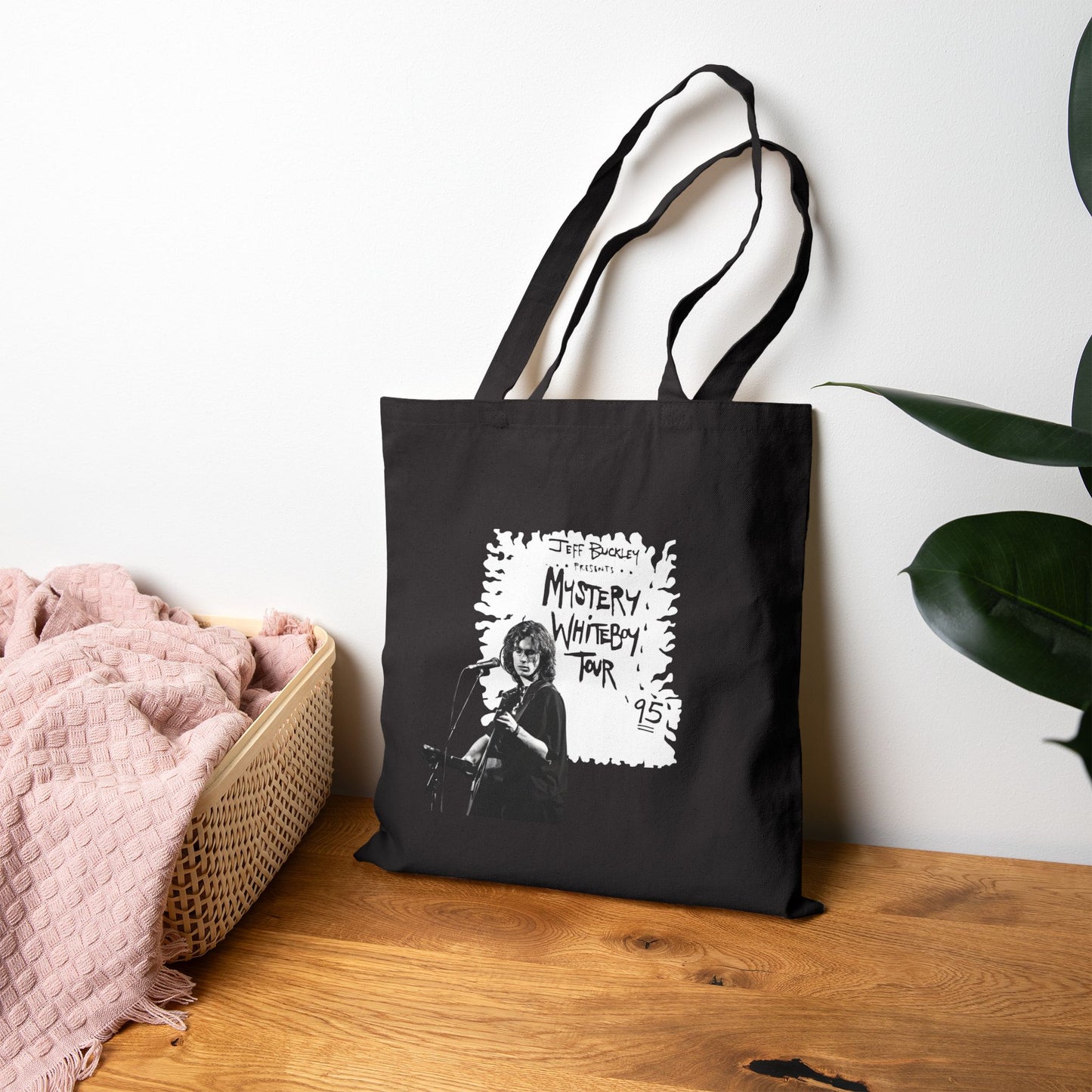 Jeff Buckley Mystery White Boy Grunge Music Eco Cotton Canvas Tote Bag - Legacy In Design