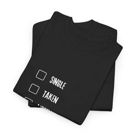 Jeff Buckley Single Taken Listening Unisex Music Lover Black T-Shirt