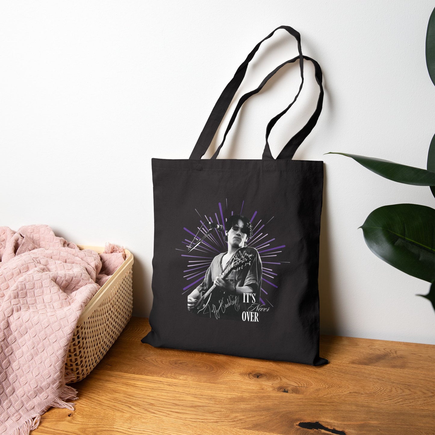 Jeff Buckley Music Hallelujah Canvas Eco Cotton Tote Bag - Legacy In Design