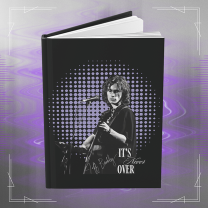 Jeff Buckley It's Never Over Tribute Songwriting Hardcover Journal