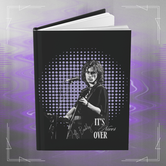 Jeff Buckley It's Never Over Tribute Songwriting Hardcover Journal