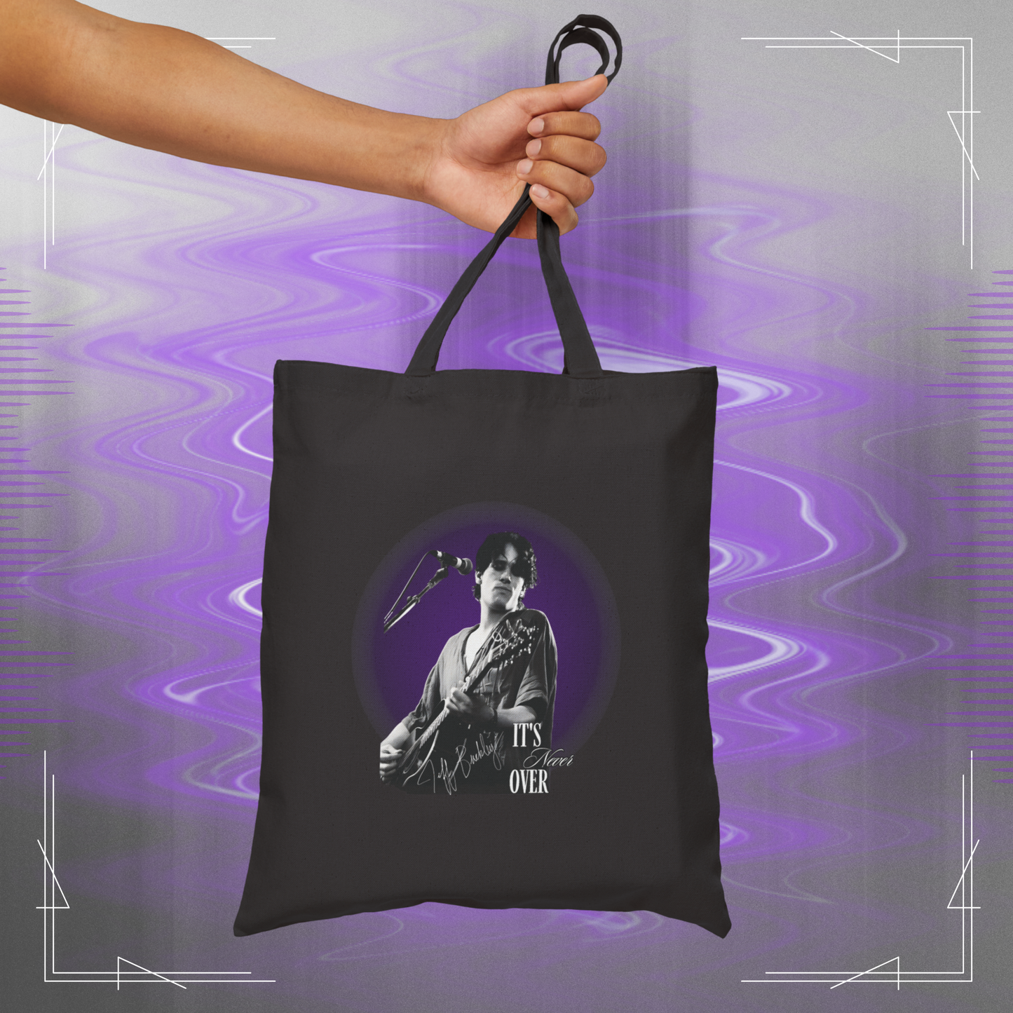 Jeff Buckley Eternal Life Grunge Music Eco Cotton Tote Bag - Legacy In Design