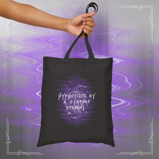 Jeff Buckley Lilac Wine Poetic Lyric Eco Cotton Canvas Tote Bag - Legacy In Design