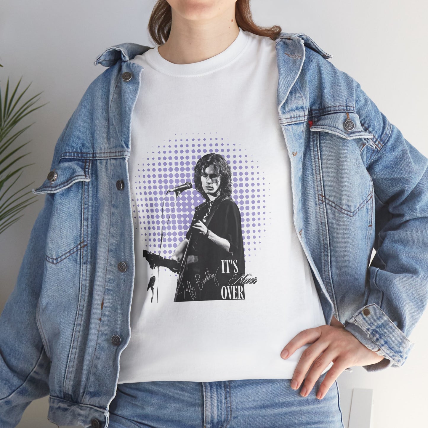 Jeff Buckley Legacy T-Shirt Hallelujah Vintage Music Unisex Heavy Cotton Tee
