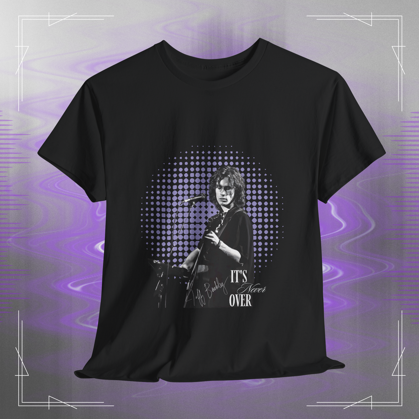 Jeff Buckley Legacy T-Shirt Hallelujah Vintage Music Unisex Heavy Cotton Tee
