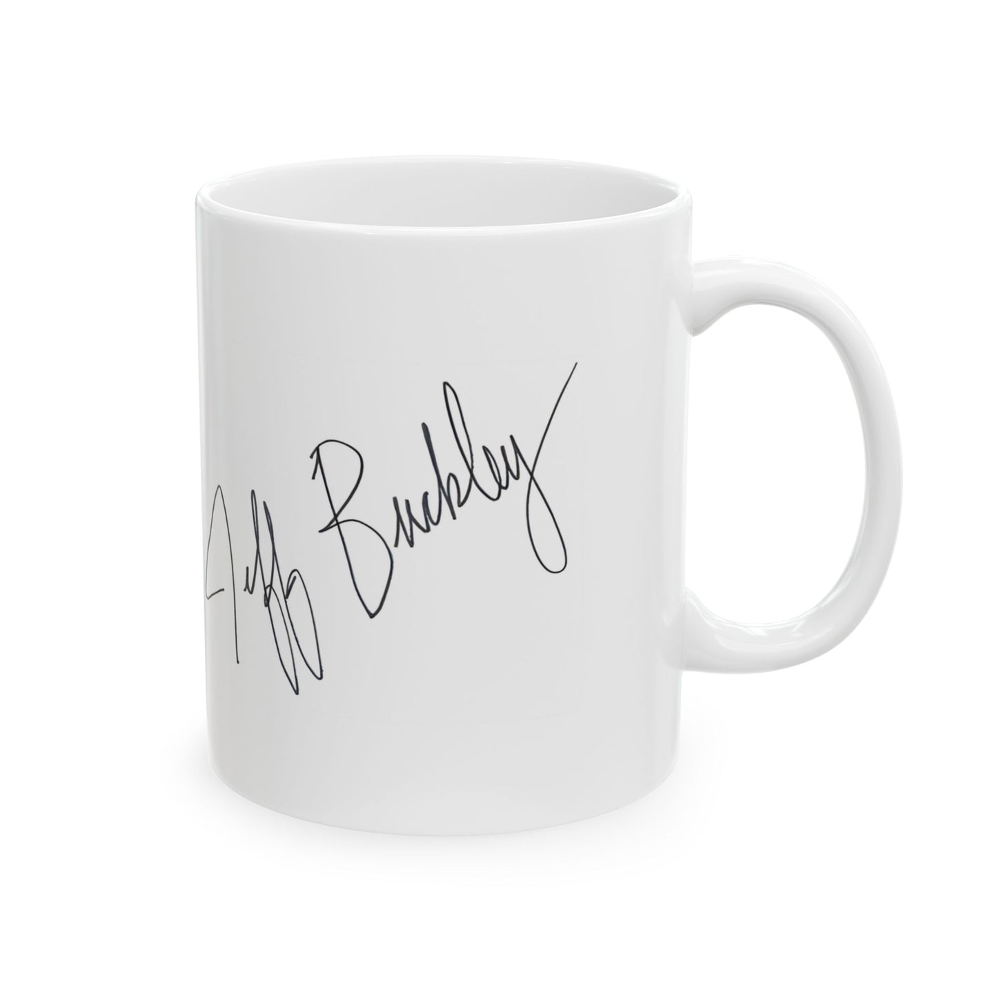 Jeff Buckley Inspired Music Signature Legacy 11oz Ceramic Coffee Mug