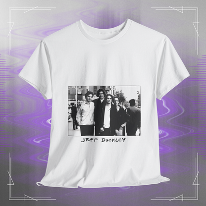 Jeff Buckley Tribute T-Shirt 90s Band Alternative Vintage Music Unisex Heavy Cotton Tee