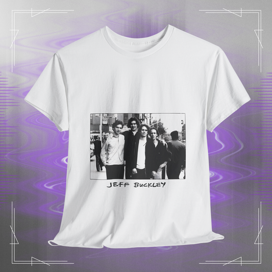 Jeff Buckley Tribute T-Shirt 90s Band Alternative Vintage Music Unisex Heavy Cotton Tee