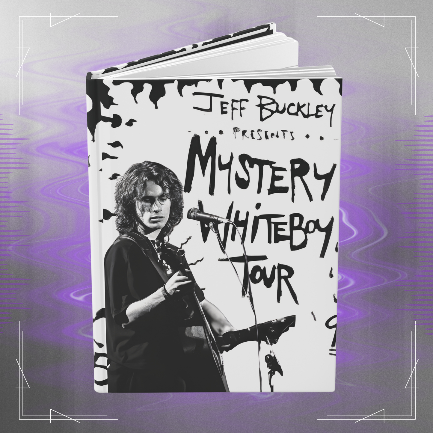 Jeff Buckley Mystery White Boy Tour '95 Tribute Hardcover Journal