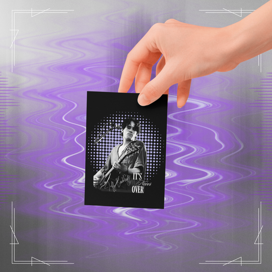 Jeff Buckley Tribute Vintage Music Sticker