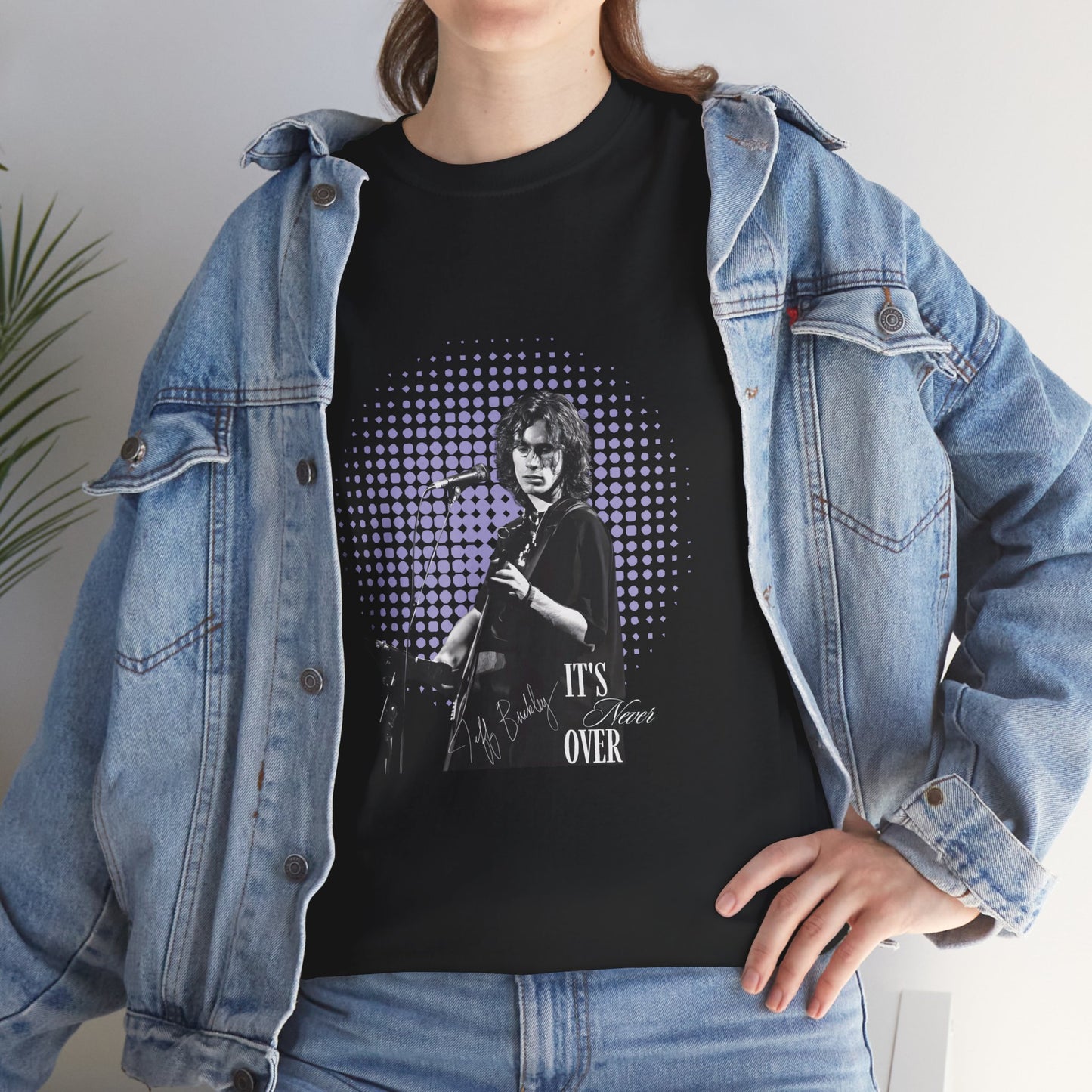 Jeff Buckley Legacy T-Shirt Hallelujah Vintage Music Unisex Heavy Cotton Tee