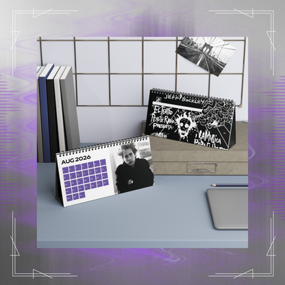 Jeff Buckley 2026 Vintage Desk Calendar