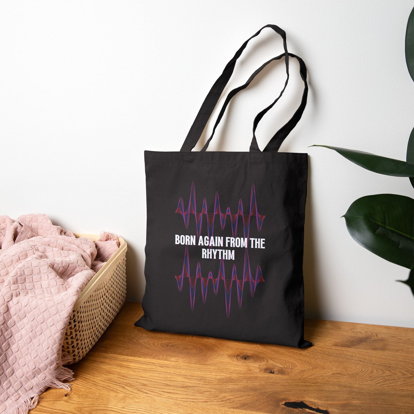 Jeff Buckley Tribute Born Again Vintage Music Lyric Eco Cotton Canvas Tote Bag - Legacy In Design