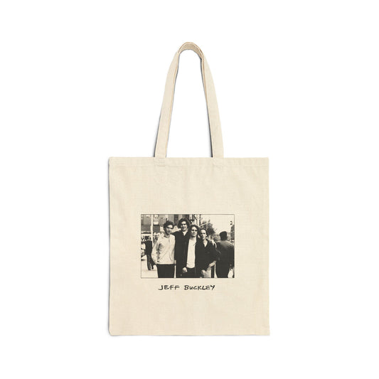 Jeff Buckley Band Vintage 90s Music Eco Cotton Canvas Tote Bag - Legacy In Design