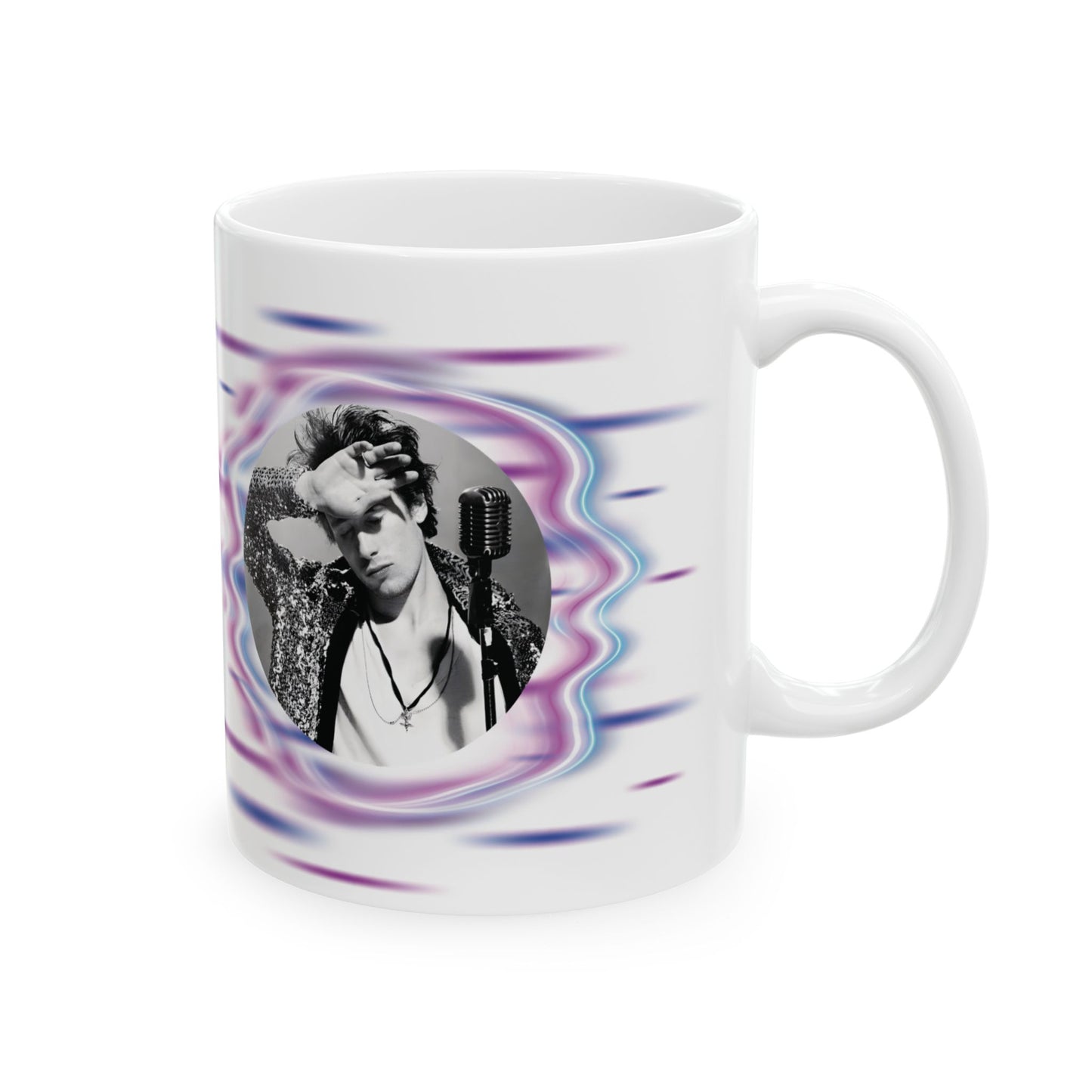 Jeff Buckley Tribute It's Never Over Mug, Poetic Lyric 11oz Ceramic Coffee Mug