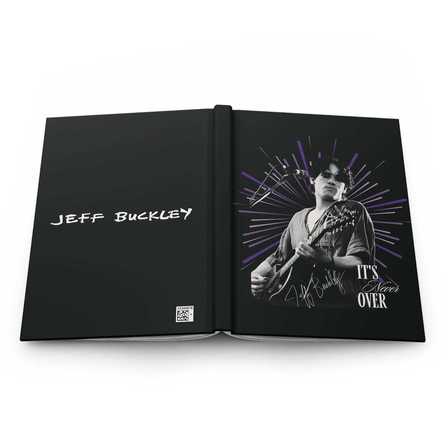 Jeff Buckley Tribute Mojo Pin Music Hardcover Journal